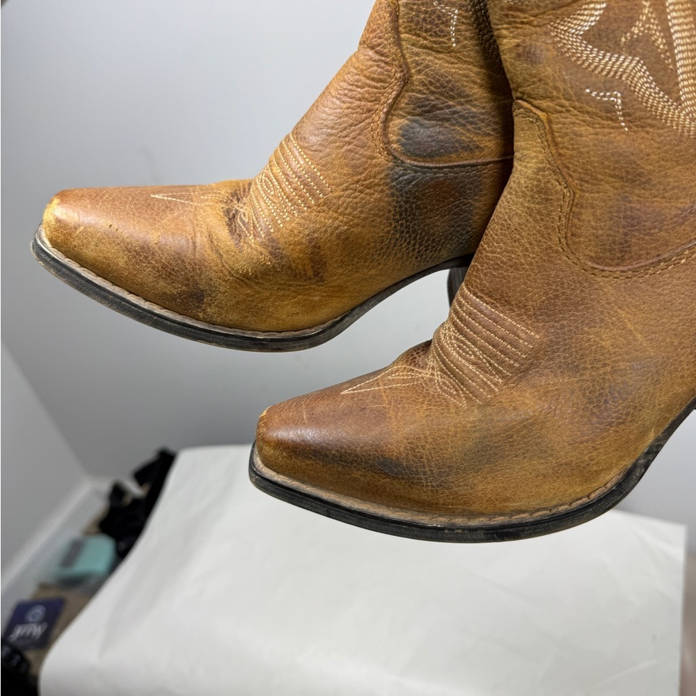 Durango Crush Jealousy Western Cowboy Boot in Tan Brown Women’s Size 6 - Picture 14 of 15